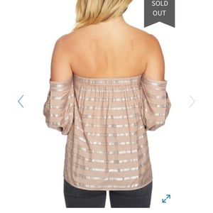 Nordstrom off the shoulder top